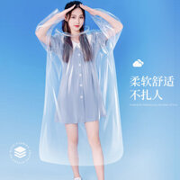 Thẻ Dùng Một Lần Áo Mưa Người Lớn Dài Toàn Thân Trong Suốt Dày Trẻ Em Chống Mưa Di Động Sân Chơi Áo Mưa Bao Giày Áo Mưa 0310