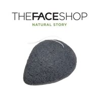 [THE FACE SHOP] Daily Beauty Tools Charcoal Konjac Cleansing puff Bông Mút Konjac Làm Sạch Da Hàng Ngày