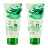 [The Face Shop] Gel làm dịu lô hội Jeju tươi 300ml 2 miếng