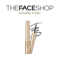 [THE FACE SHOP] Gold Collagen Liquid Eyeliner 6g (Black)  Bút Kẻ Mắt Dạng Lỏng  Màu Đen Tiện Dụng