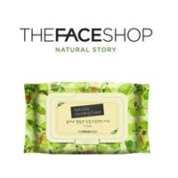 [THE FACE SHOP] Herb Day Cleansing Tissue Khăn Giấy Tẩy Trang