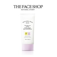 [THE FACE SHOP] Natural Sun Eco No Shine Sun Primer 50ml  Kem Lót Chống Nắng