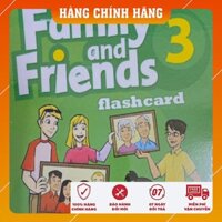 THẺ FAMILY AND FRIENDS 3 (1st) - ép plastics