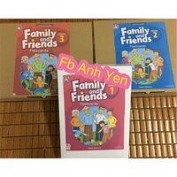 Thẻ Family & Friends bản của Bộ lớp 3 khổ a5 loại 1 và 2 mặt