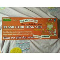 Thẻ Flash card dạy trẻ biết đọc sớm SALE