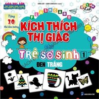 Thẻ Flash Card - Kích Thích Thị Giác Cho Trẻ Sơ Sinh 1 Đen Trắng