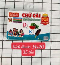 THẺ FLASHCARD – CHỮ CÁI TIẾNG VIỆT