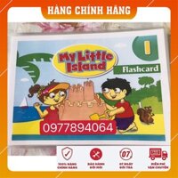 Thẻ Flashcards  My little island level 1- ép plastics  bền đẹp