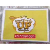 Thẻ Flashcards  Tiếng Anh Everybody up stater ép plastics  bền đẹp