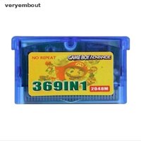 Thẻ Game Boy Advance GBA SP NDS NDSL 369 Trong 1 Chuyên Dụng