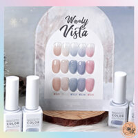 The gel x Sơn Móng Tay Phiên Bản vista 5 Màu Nhung Kim Tuyến