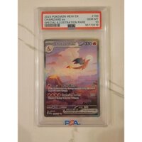 Thẻ GEM MINT PSA 10 EN 2023 Pokemon EN Mew 151 Charizard EX 199 165 SIR 2173 18c