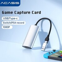 Thẻ Ghi Hình Video Mini HDMI USB 2.0 ACASIS Cho PS4 Game DVD