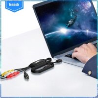 Thẻ ghi Video USB VHS VCR TV DVD Bộ chuyển đổi ghi âm Thẻ chuyển đổi RCA sang USB Bộ chuyển đổi Video cho Mac / PC [fenash.vn]
