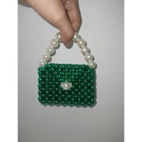 The Green -Túi mini đeo chéo hạt cườm siêu xinh cho nữ