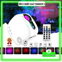 [THẾ HỆ MỚI] Đèn Thiên Hà V2 Loa Bluetooth chế độ mây, sao chuyển động kết hợp nháy theo nhạc