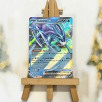 Thẻ hình Pokemon Suicune ex 010/034 - Lá bài lẻ Trading Card Game Classic tiếng Anh