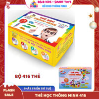 Thẻ học thông minh song ngữ Anh Việt Glenn Doman bộ 16 chủ đề 416 thẻ cho bé