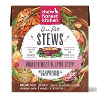 The Honest Kitchen Stews: Bò kho & cừu với đậu xanh & khoai lang (298g)