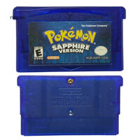Thẻ hộp mực trò chơi Pokemon Sapphire cổ điển RGC cho NS GBA Gameboy Advance