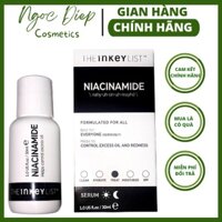 The Inkey List Niacinamide, Serum dành cho da dầu mụn lỗ chân lông to - Ngọc Diệp cosmetics