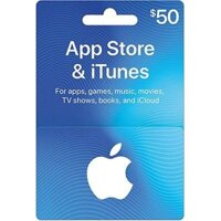 Thẻ iTunes 50$ (US)