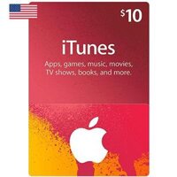 Thẻ iTunes Gift Card 10$ - US