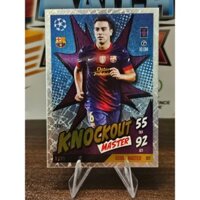 Thẻ KNOCKOUT MASTER Xavi Hernandez Topps Match Attax 2024/2025 (Barcelona) (24/25)