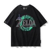 The Legend of Zelda Joint Áo Thun Nam Tay Ngắn Mới Nintendo Kingdom Nước Mắt Trò Chơi Ngoại Vi Quần Áo Mùa Hè
