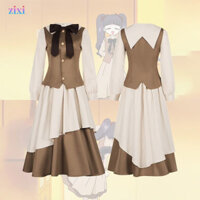 Thẻ Ma Thuật Cô Gái Cos Trang Phục Cardcaptor Sakura Tomoyo Daidōji Cosplay Bộ Đồ Anime Hai Chiều