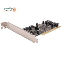 Thẻ mảng 3114 Thẻ mở rộng SATA Thẻ chuyển đổi PCI sang SATA mở rộng 4 cổng