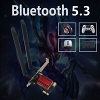 Thẻ Mạng Không Dây Intel AX210 Pro Dual-band 5G Gigabit PCI-E Bluetooth 5.3 WiFi 6E Chuyên Nghiệp Có Tản Nhiệt