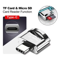 Thẻ Micro Sd tốc độ cao sang đầu đọc Type-c Micro Sd Mini Đầu đọc thẻ TF Chất lượng Đầu đọc thẻ nhớ hàng đầu