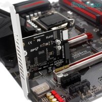 Thẻ mở rộng RR PCI-E sang USB 3 0 5Gpbs Type E PCI cho thẻ Express Card 19 20 Pin Header cho Type C Front Panel Mount Adapt