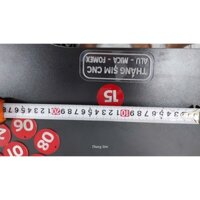 Thẻ móc khóa, Số phòng, Bộ số thẻ mica cắt theo yêu cầu