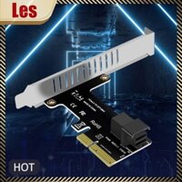 Thẻ nâng PCI E sang SFF-8643 PCI-EX4 / X8 / X16 Bộ chuyển đổi ổ đĩa thể rắn PCIE sang U2