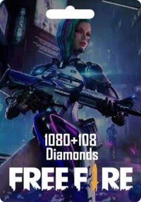 Thẻ nạp Garena Free Fire 1080 + 108 Diamonds