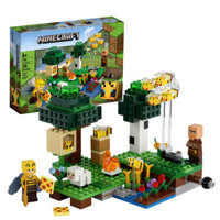 The New Minecraft Series 21165 230 + CÁI Minecraft: Bee Farm khối xây dựng lắp ráp đồ trang trí đồ chơi giáo dục trẻ em người lớn bé trai và bé gái quà tặng