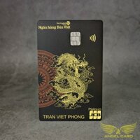 THẺ NGÂN HÀNG BẰNG KIM LOẠI (Rút ATM và thanh toán POS)