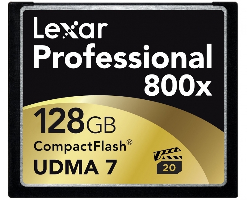 Thẻ nhớ 128GB CompactFlash Lexar Professional 800X
