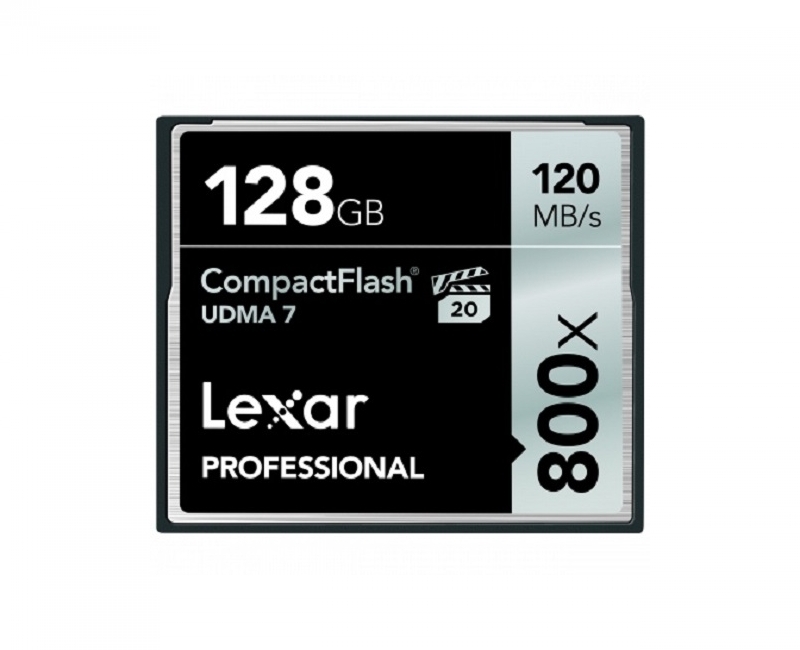 Thẻ nhớ 128GB CompactFlash Lexar Professional 800X