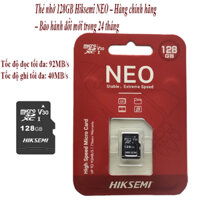 Thẻ nhớ 128GB Hiksemi NEO – Hàng chính hãng