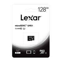 THỂ NHỚ 128GB MICRO SDXC C10 LEXAR (KHÔNG ADAPTER)