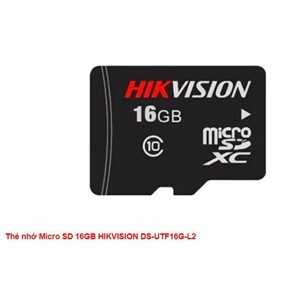 Thẻ nhớ 16GB Hikvision DS-UTF16G-L2