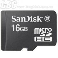 Thẻ Nhớ 16GB,  Sandisk Ultra MicroSDHC (Class 10) 48MB/S 2015