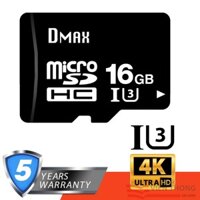 Thẻ nhớ 16Gb tốc độ cao U3, up to 90MB/s Dmax Micro SDHC + Đèn LED USB V113