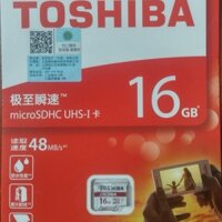 THẺ NHỚ 16GB TOSHIBA SDHC EXCERIA CLASS 10 48MB/S
