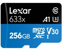 Thẻ nhớ 256GB Micro SDXC Lexar 633x 100MB/45