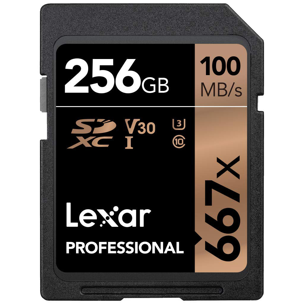 Thẻ nhớ 256GB SDXC Lexar Professional 667x