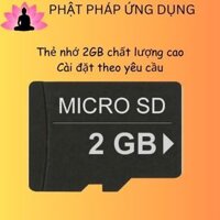 Thẻ nhớ 2GB chất lượng cao chép sẵn Kinh Phật, Pháp Thoại, nhạc thiền